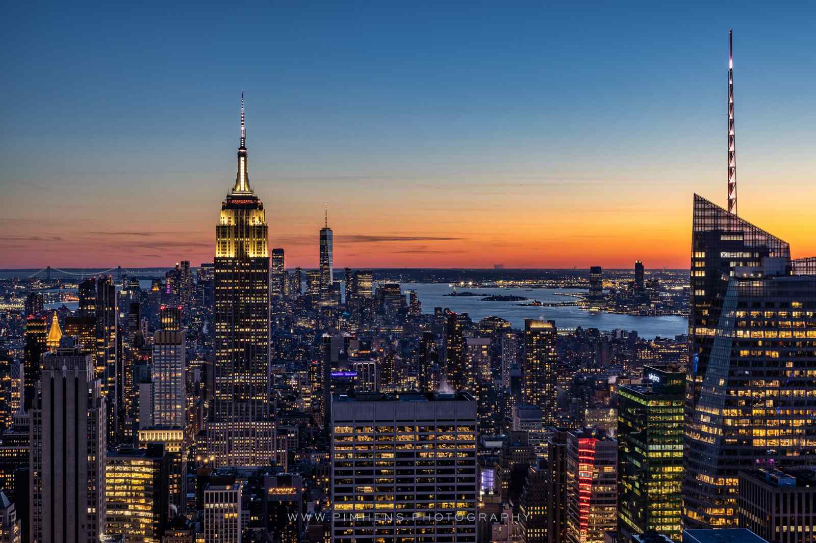 New York City from Top of the Rock